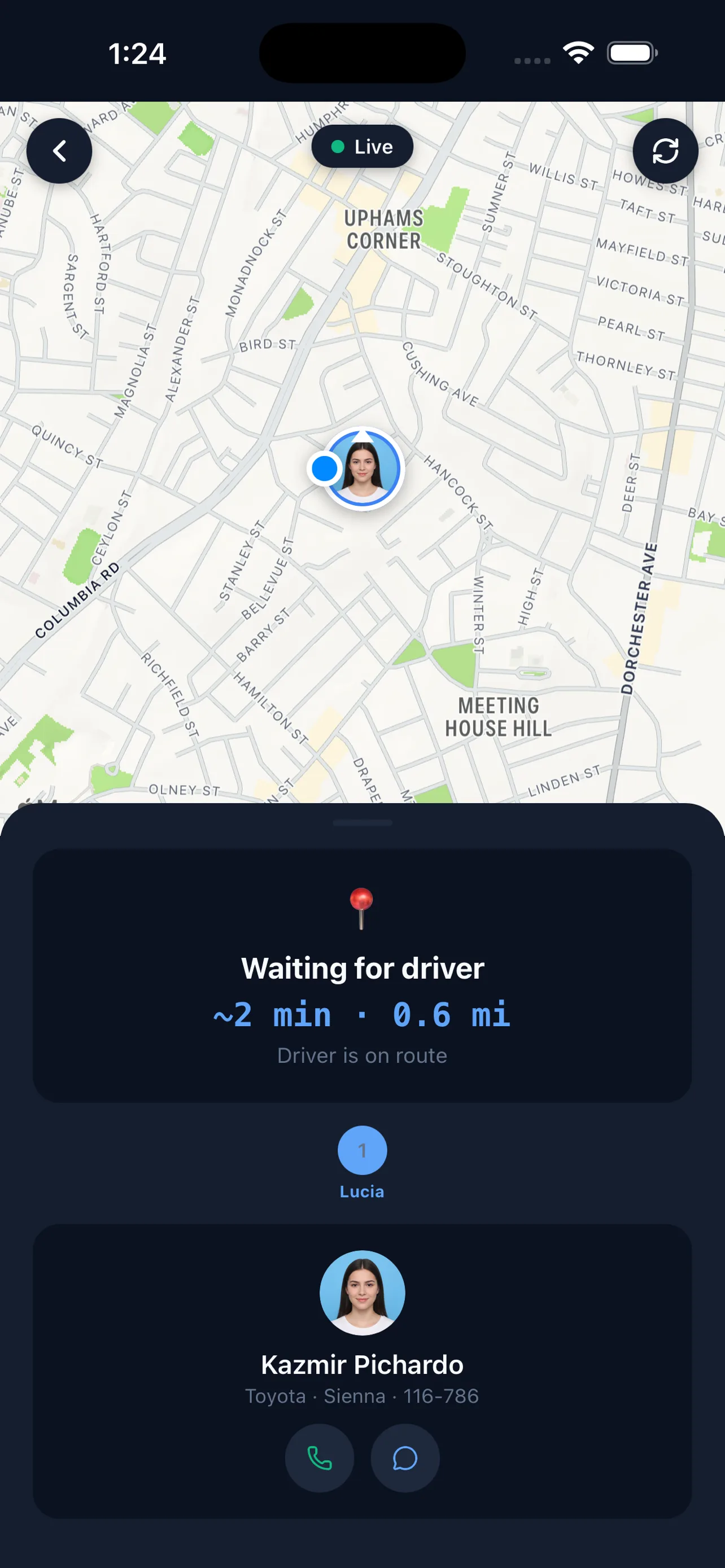 Live GPS Tracking